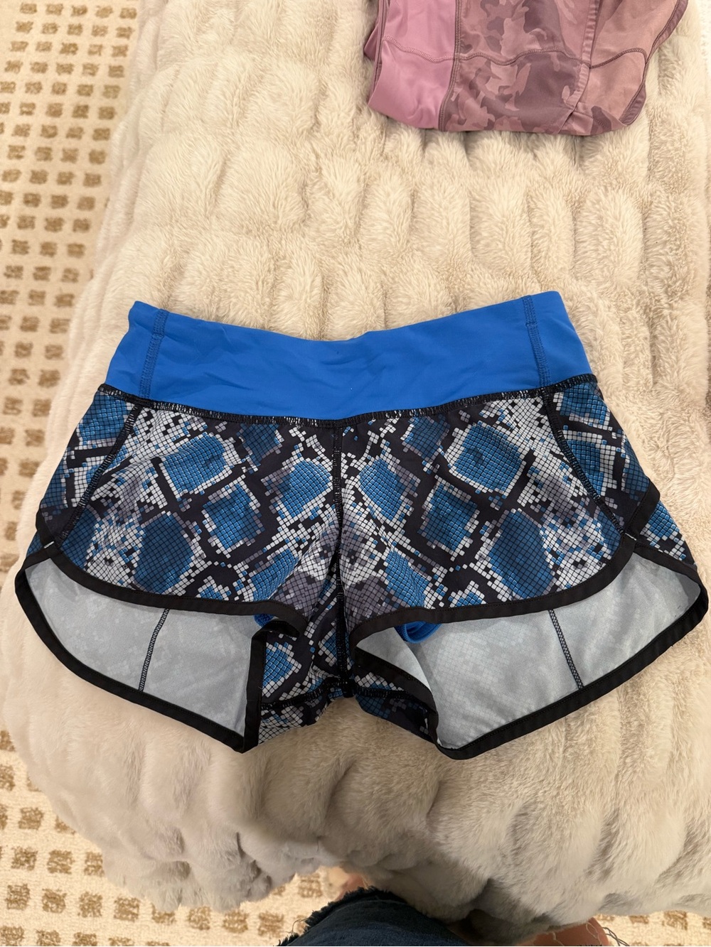 Snake Skin Speed Up Shorts